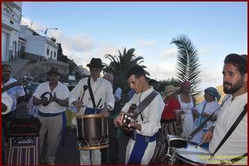La Gavia ofrenda a María Auxiliadora (Foto TF)